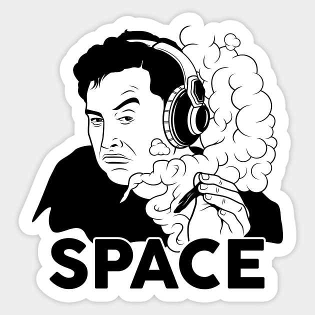 Elon Musk Sticker by Woah_Jonny